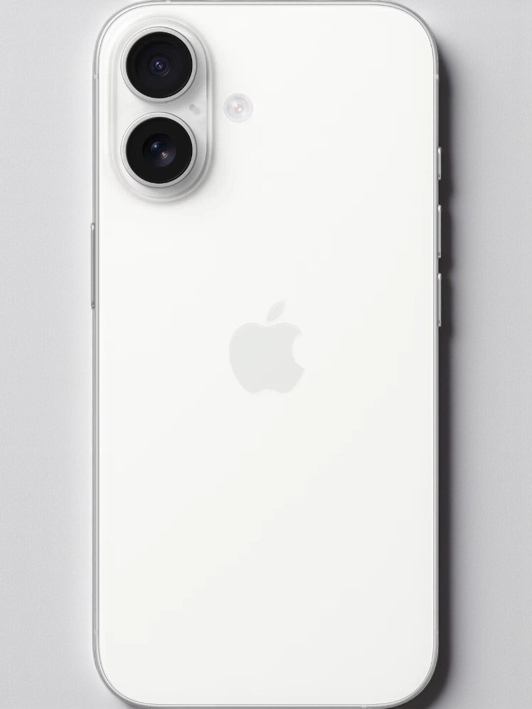 Смартфон Apple iPhone 16, OLED-экран, 6.1", 128GB, NFC, белый — фото 1