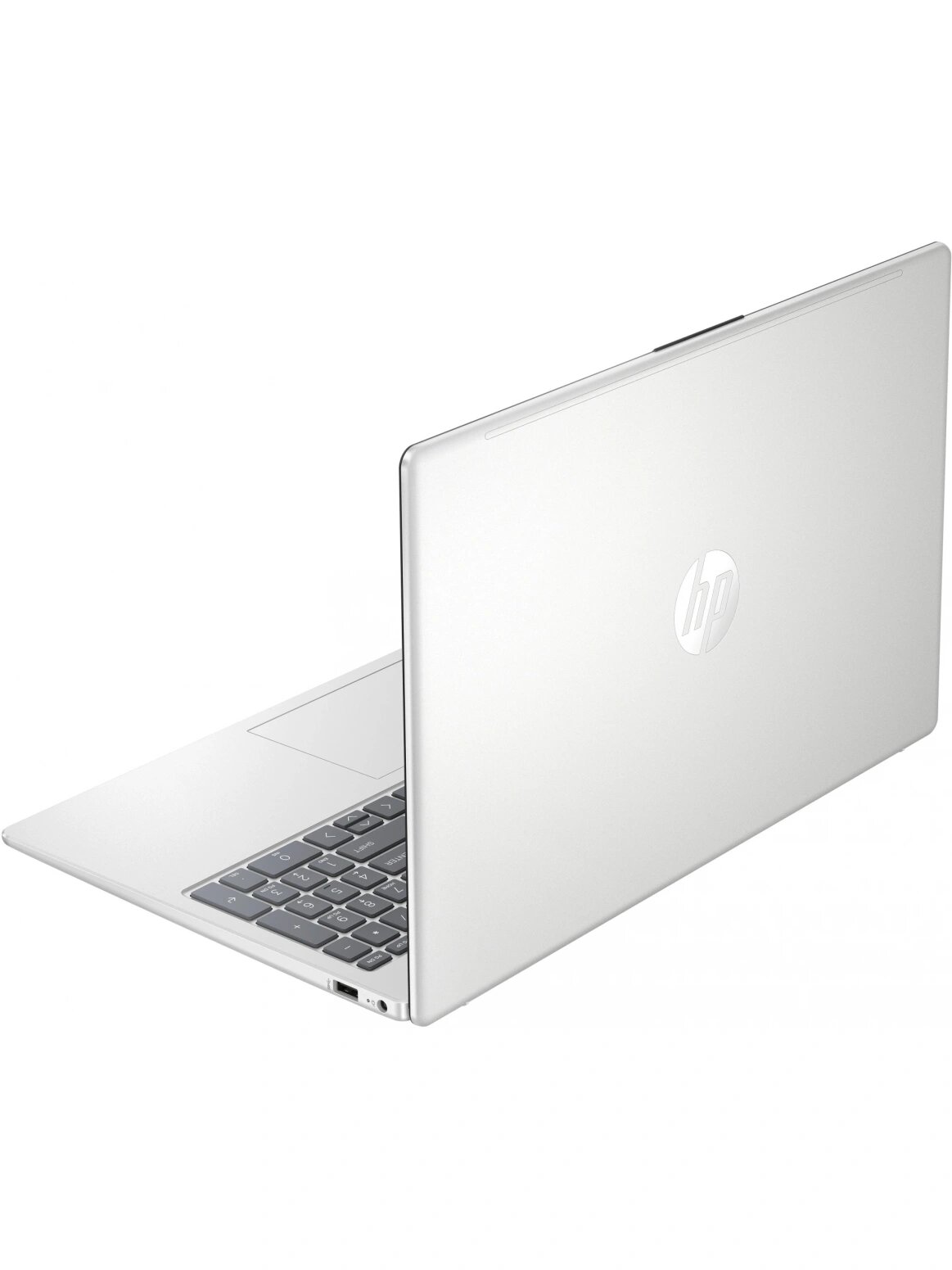 Ноутбук HP 15-fd0131wm, 15.6", IPS, Intel Core i3 N305, DDR4 8ГБ, SSD 256ГБ, Intel UHD Graphics, серебристый (9c9a2ua) — фото 1