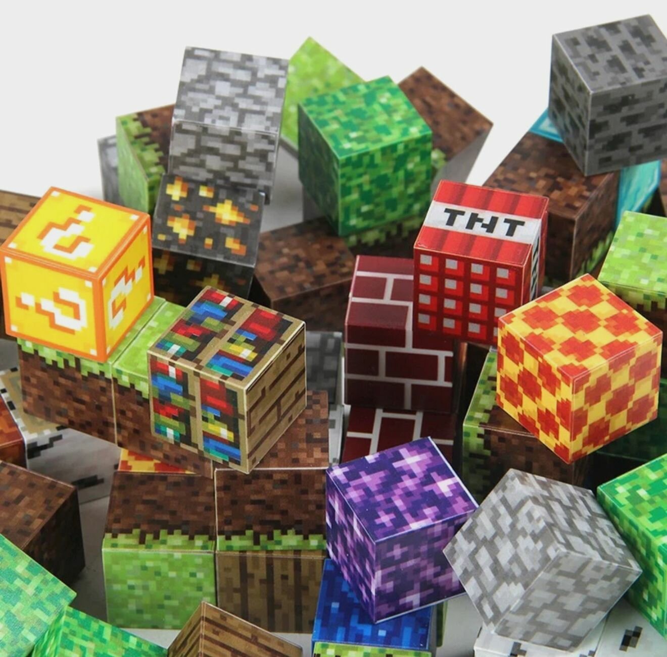 Магнитный конструктор Майнкрафт, Minecraft, My world