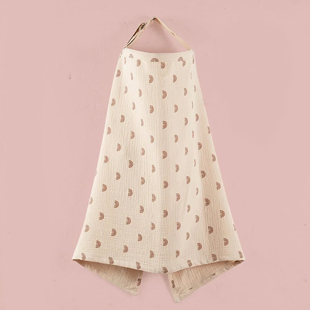 DDAXMM Муслиновые чехлы для кормления грудью rainbow A