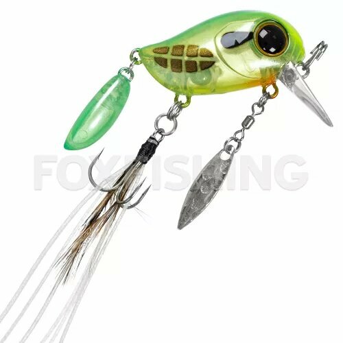 Воблер Jackall Micro Tappy 5,4 см 4,8 гр chartreuse grass hopper