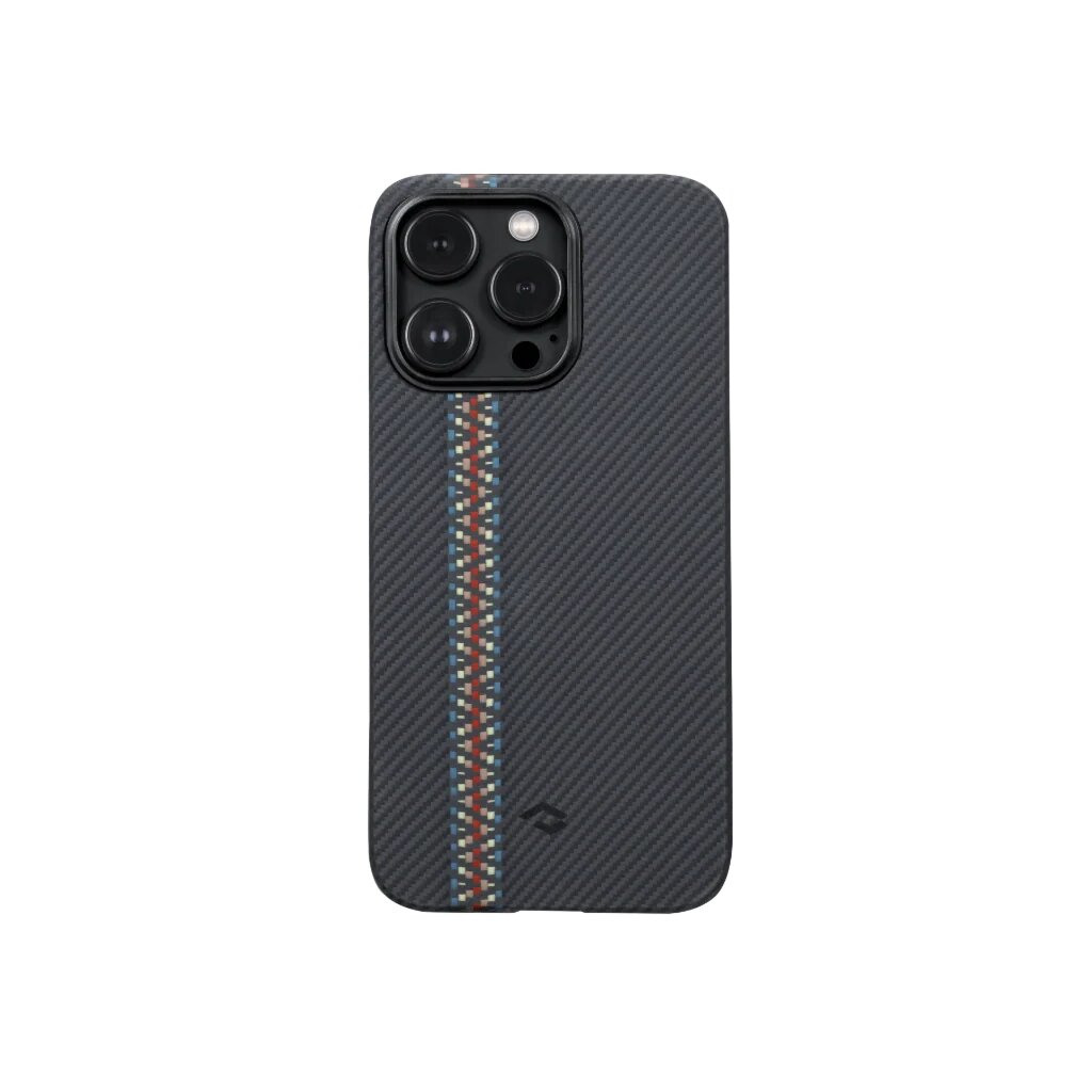 Чехол PITAKA Fusion Weaving MagEZ Case 3 для iPhone 14 Pro 6.1" принт рапсодия (Rhapsody) 600D — фото 1