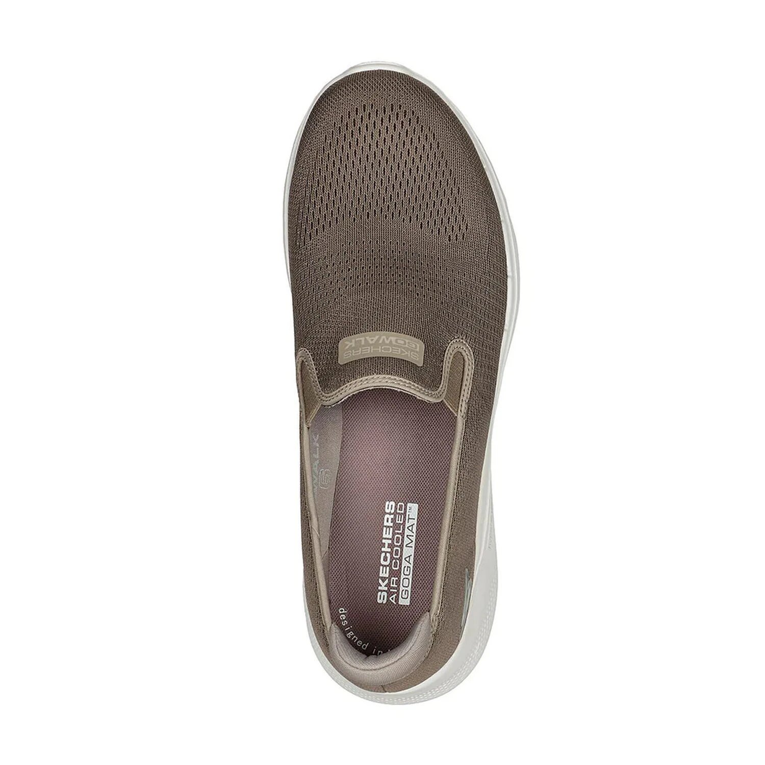 Слипоны SKECHERS, размер 44 EU, серый — фото 1