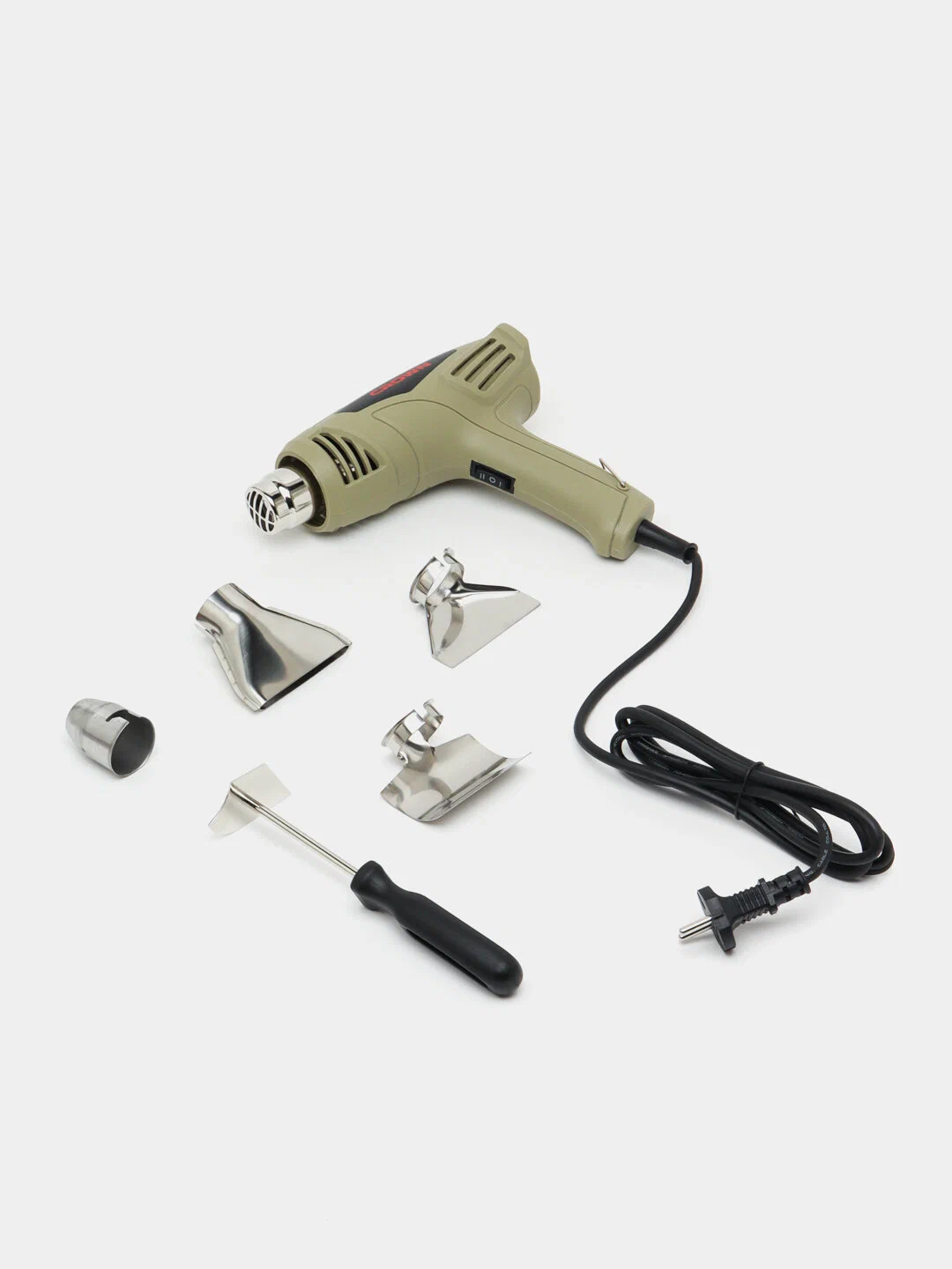 Фен технический CROWN CT19017, мощность 1600 Вт, температура до 500°C