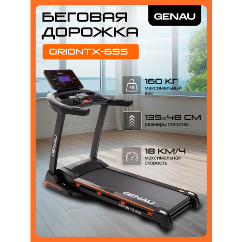 Складная беговая дорожка Генау Ореон TX-65S для бега, электрическая