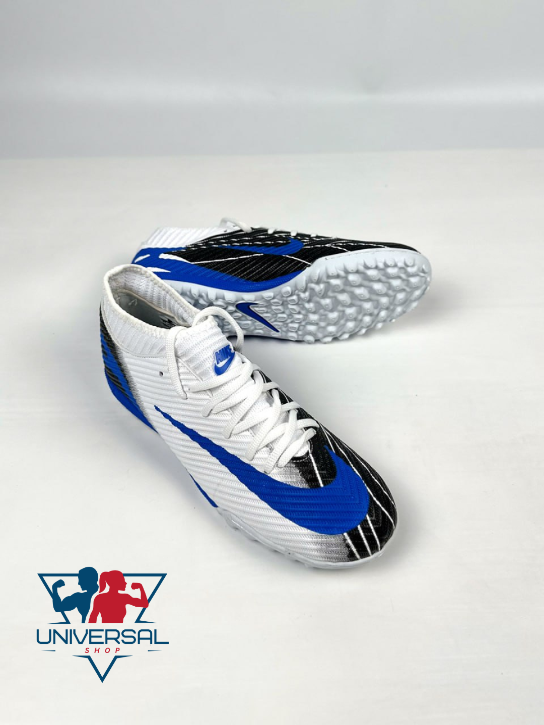 Бутсы NIKE, размер 41, белый