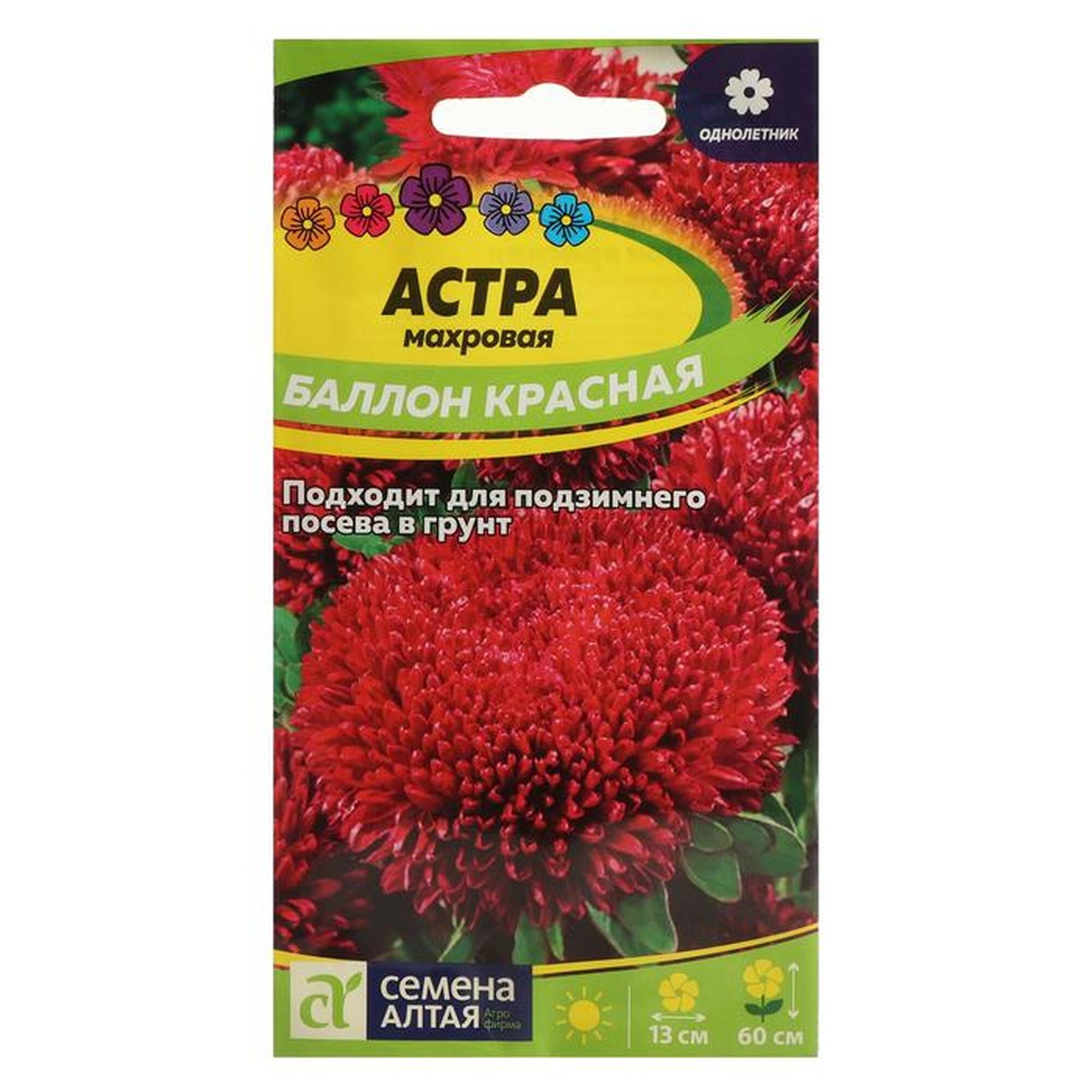 Семена цветов Астра 