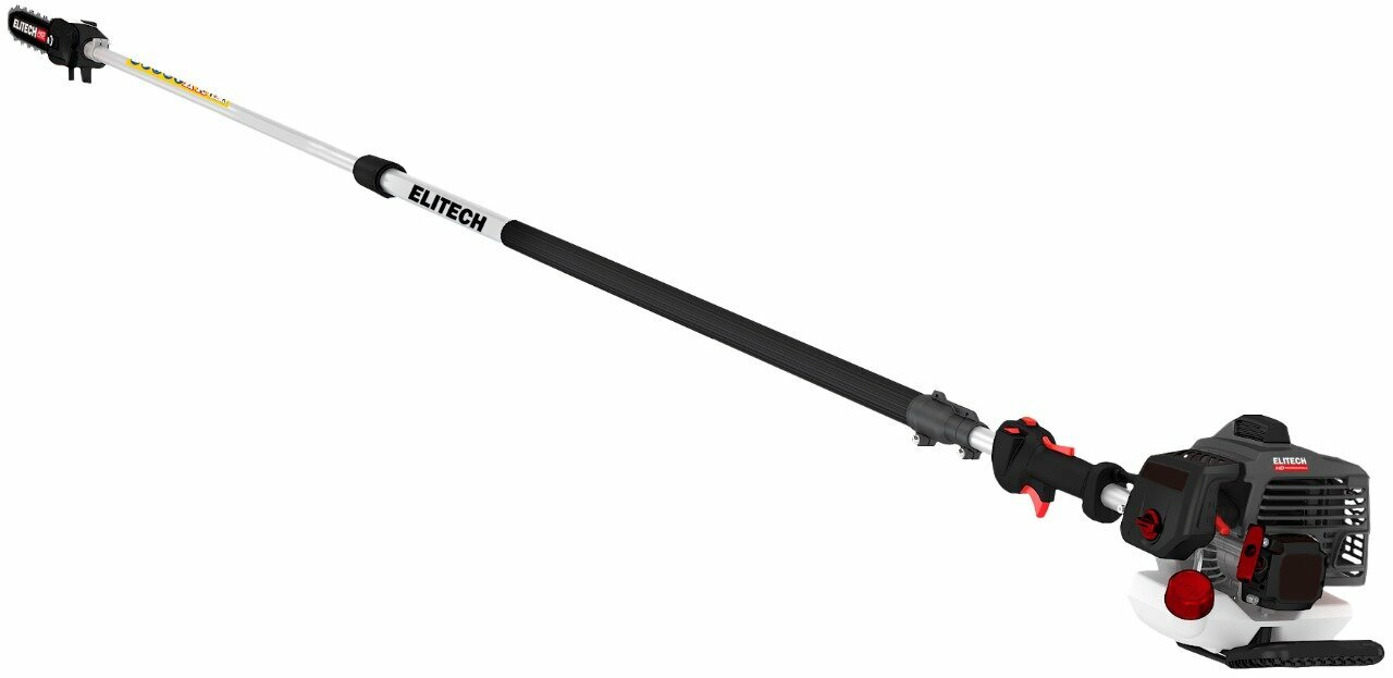 Бензопила цепная высоторез Elitech CS 2611PS(Е1604.004.00) 25.6 куб. см 25 см Разборная штанга длиной 28 м