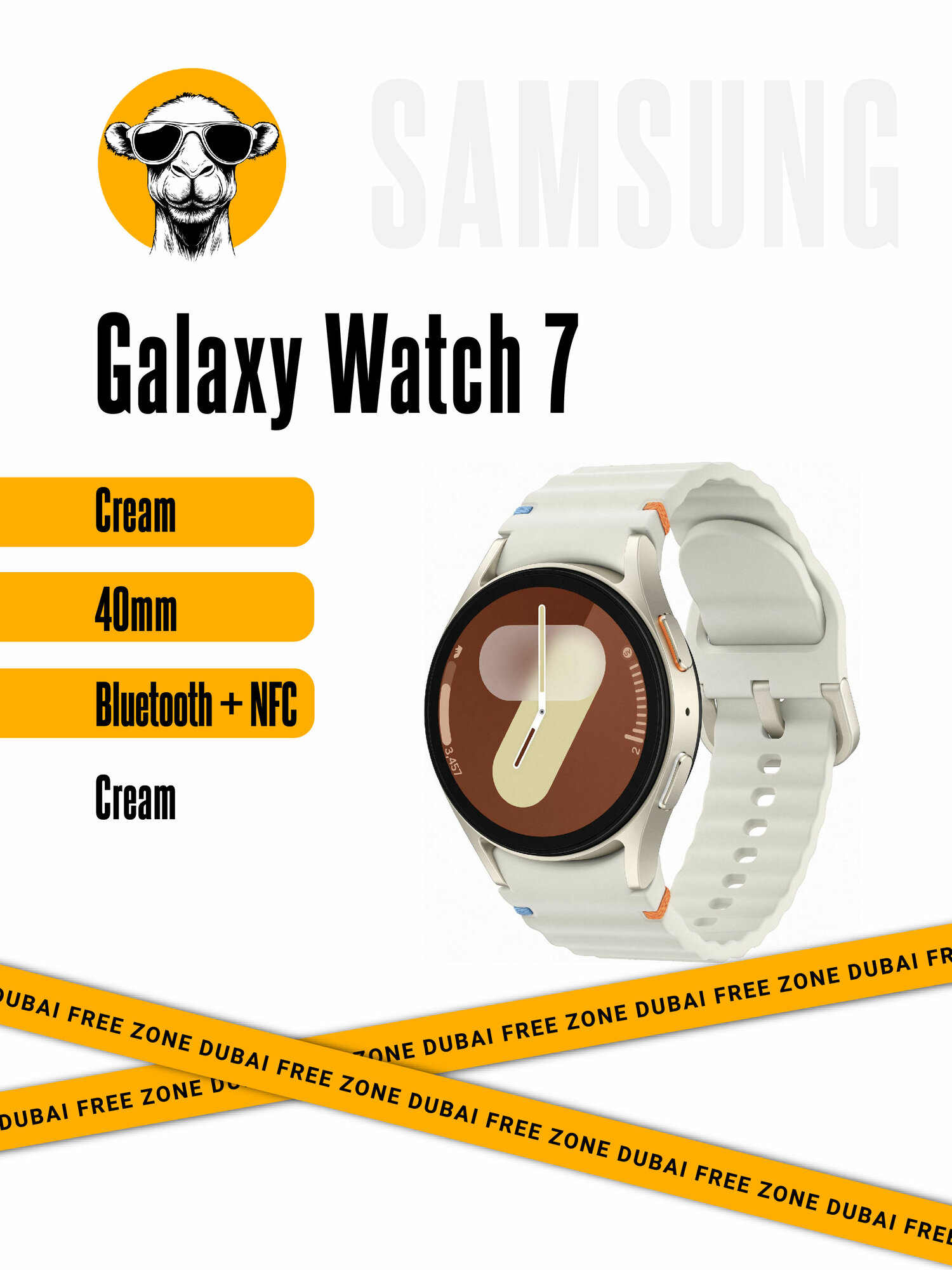 Смарт-часы Samsung Galaxy Watch 7 40mm Cream
