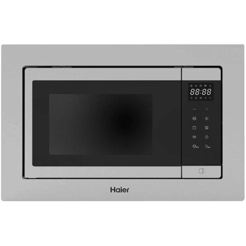 Встраиваемая микроволновая печь Haier HMX-BTG259LX, 25 литров, цвет нержавеющая сталь
