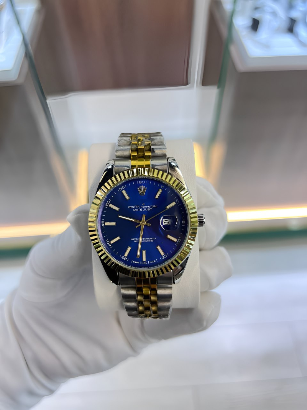 Наручные часы Rolex, синий