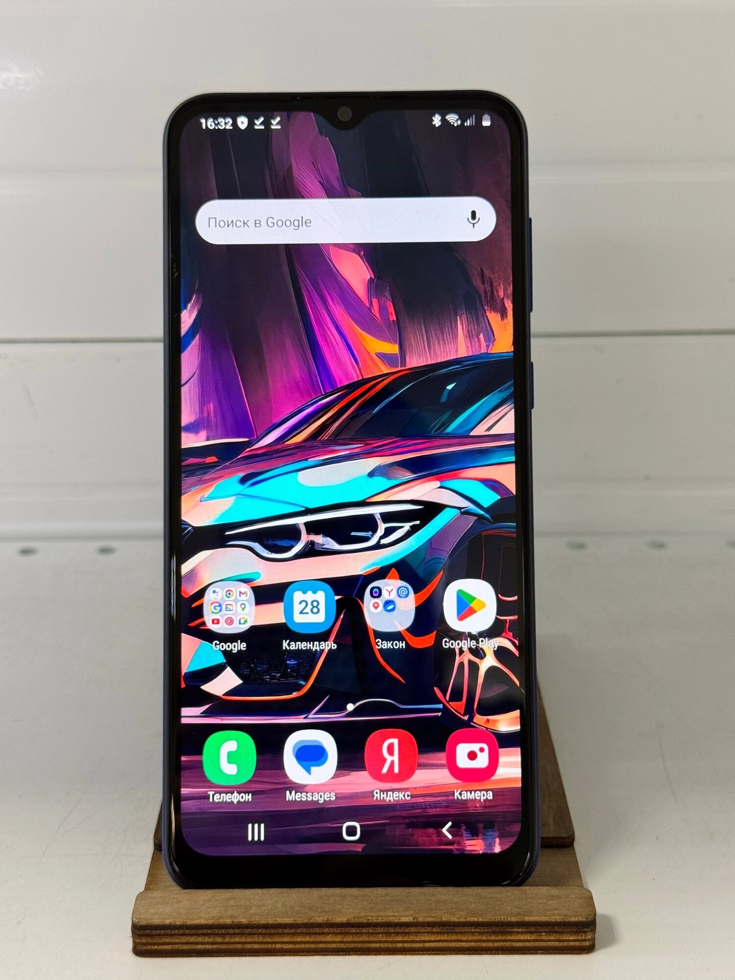 Смартфон Samsung Galaxy A03 Core, 2/32 ГБ, Android 11 Go Edition, синий