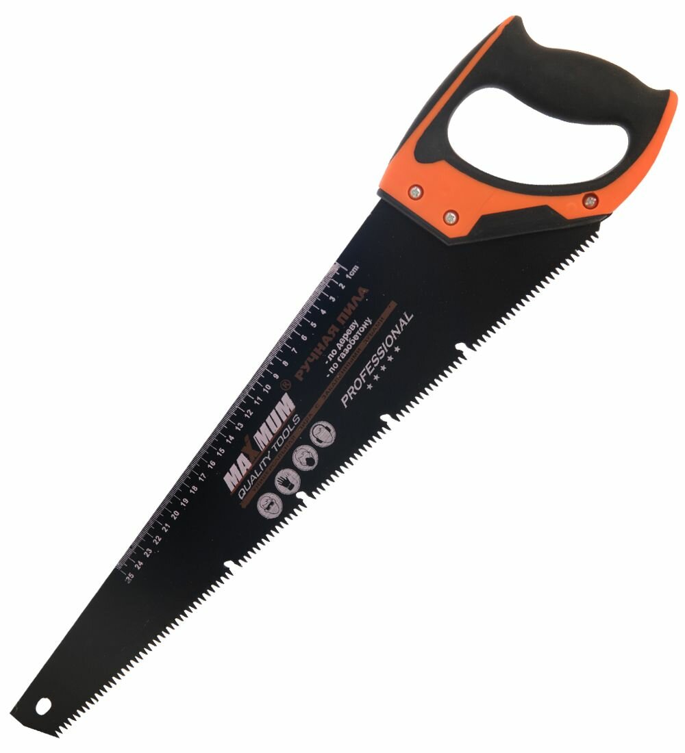 Ножовка по пеноблоку и дереву универсальный maximum