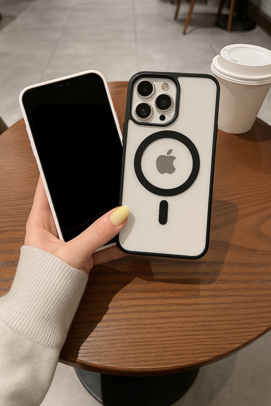 Чехол Keephone Magsafe, для iPhone 16 Pro, ударопрочный, прозрачный