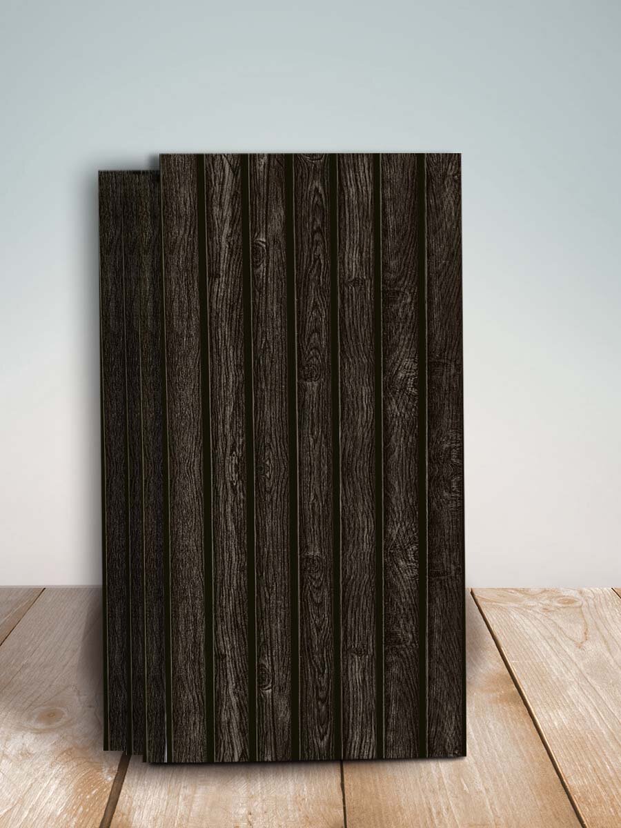 Реечные стеновые панели МДФ для отделки стен 60см х 30см х 3мм, рейки