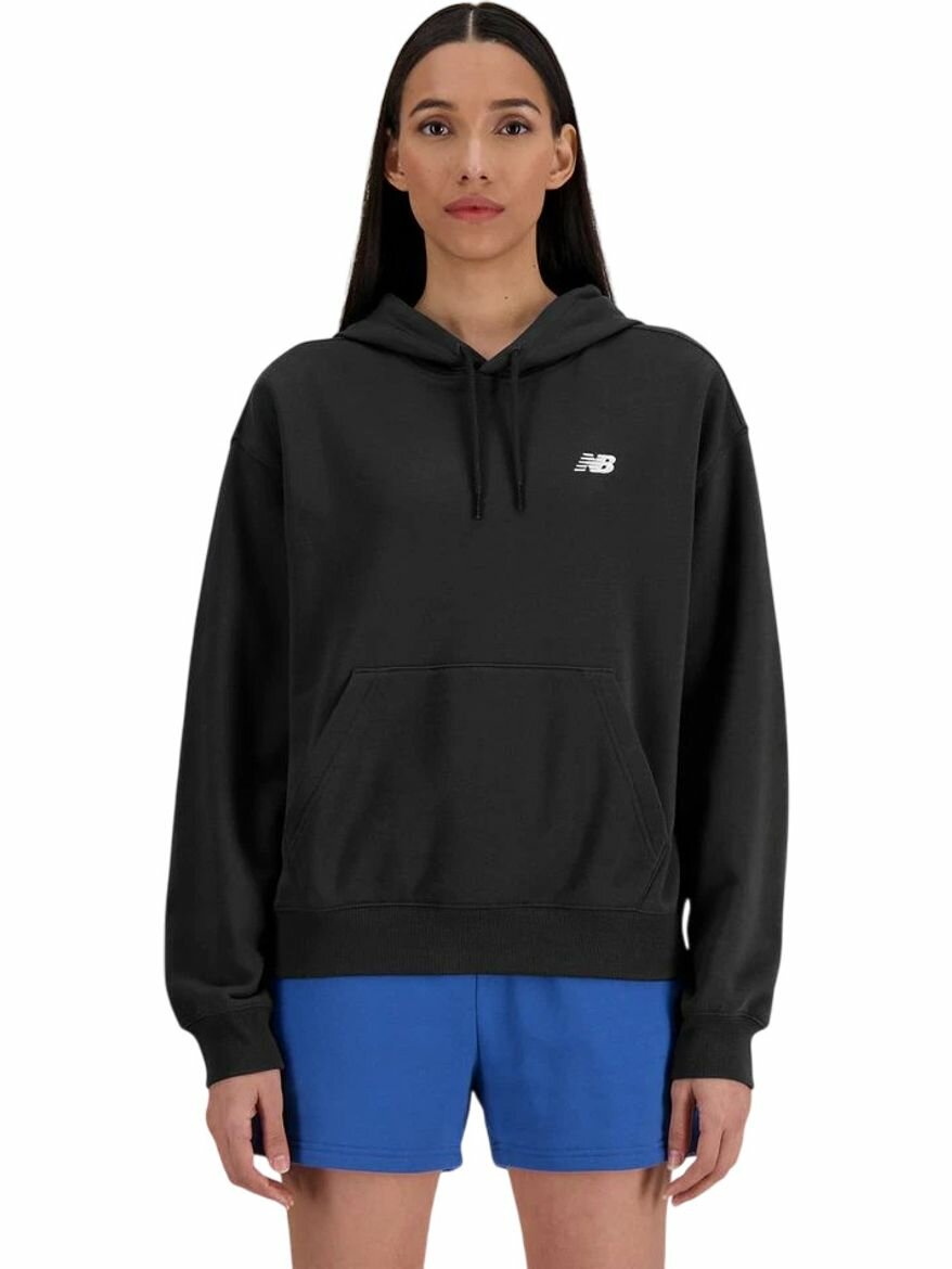 Худи спортивное New Balance Sport Essentials French Terry Hoodie, размер M INT, , черный