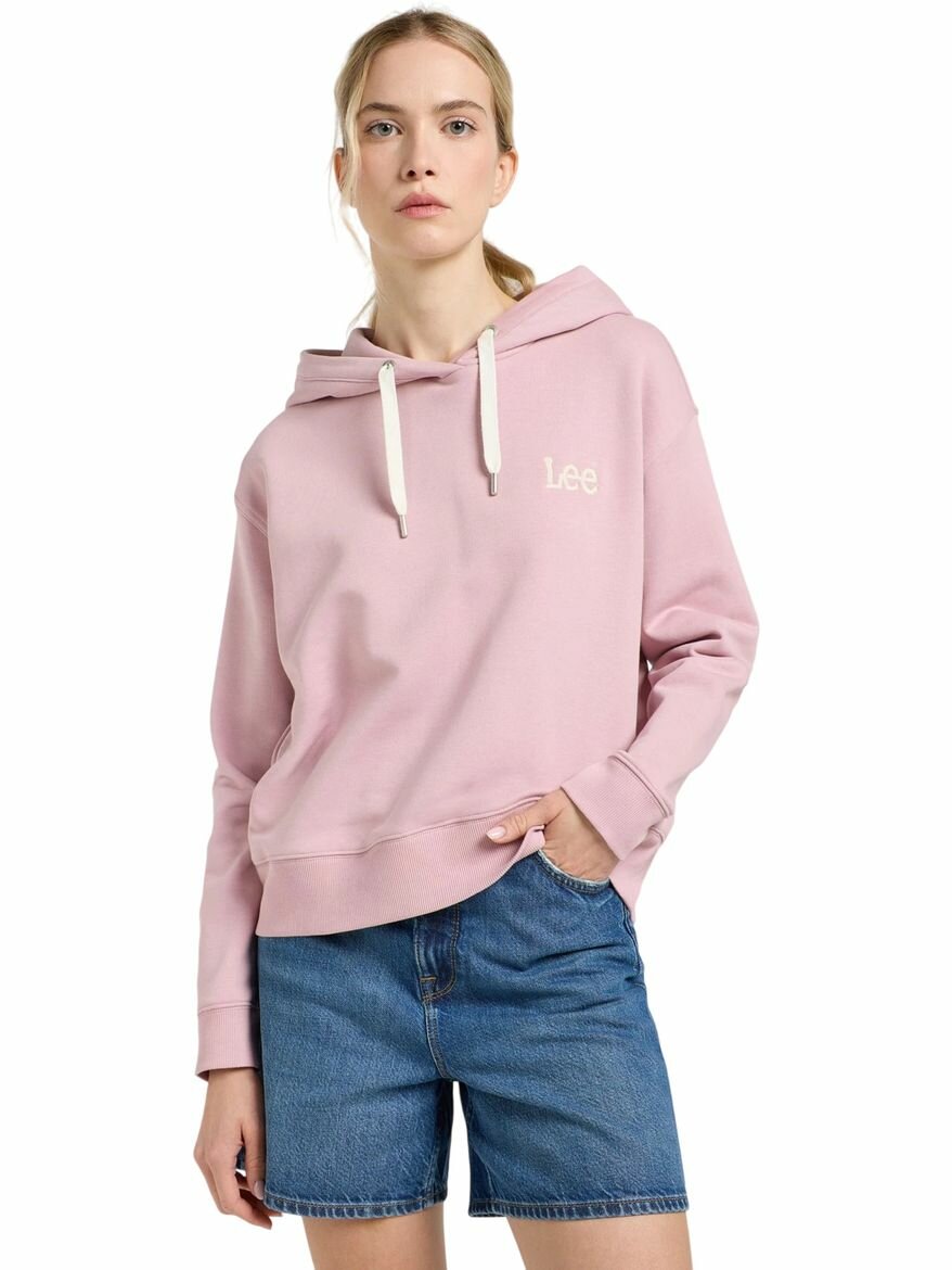 Худи Lee Women Essential Hoodie, размер XL, , фиолетовый