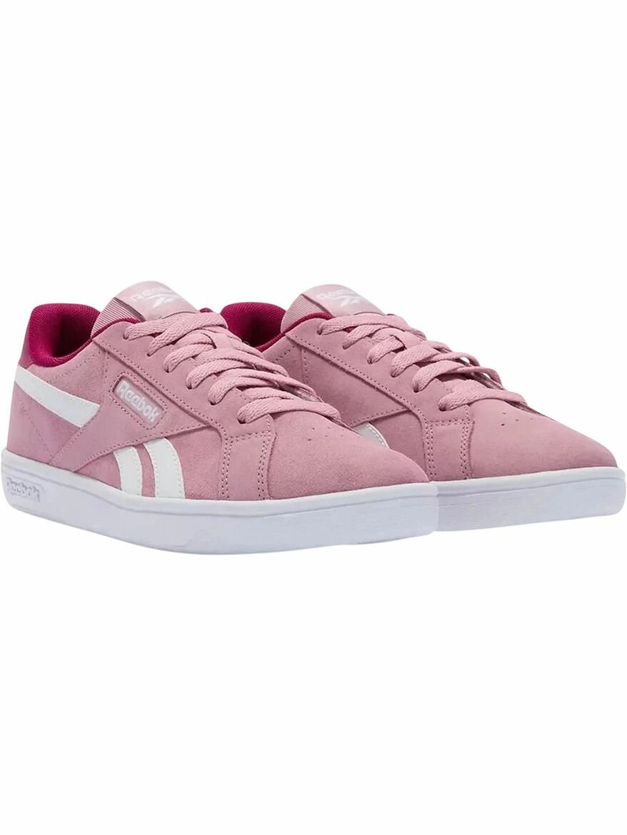 Кеды Reebok Court Retro W, полнота F (EU)/ на среднюю стопу, размер 7,5 US, розовый/белый — фото 1