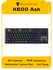 Клавиатура игровая проводная Machenike K600 Ash (JJ02GQ00CRU)