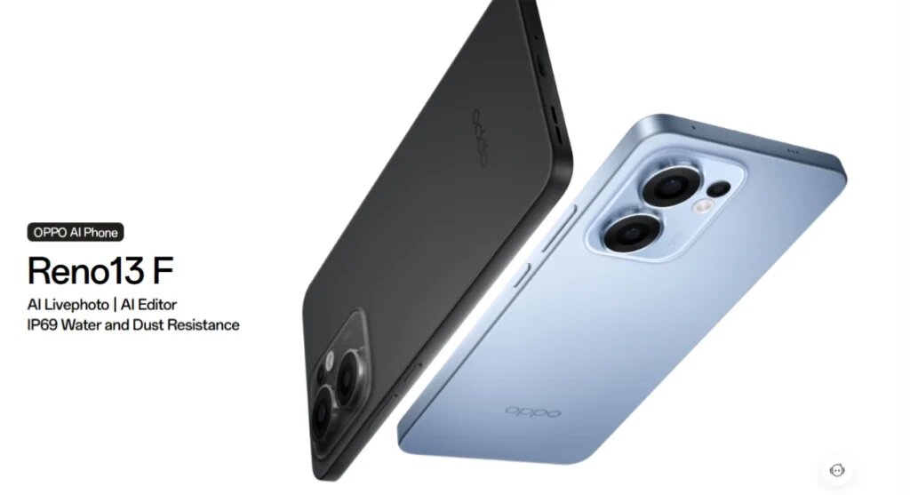 Смартфон OPPO Reno13 F, 8 ГБ/512 Гб, NFC, AMOLED-экран 120Гц, серый