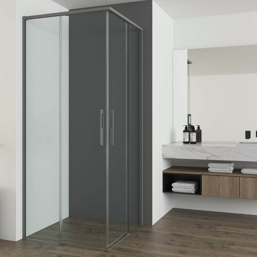 Изображение товара Душевой уголок Vincea Ультима (Ultima) VSS-7UL8010CL, 800*1000, хром, стекло прозрачное