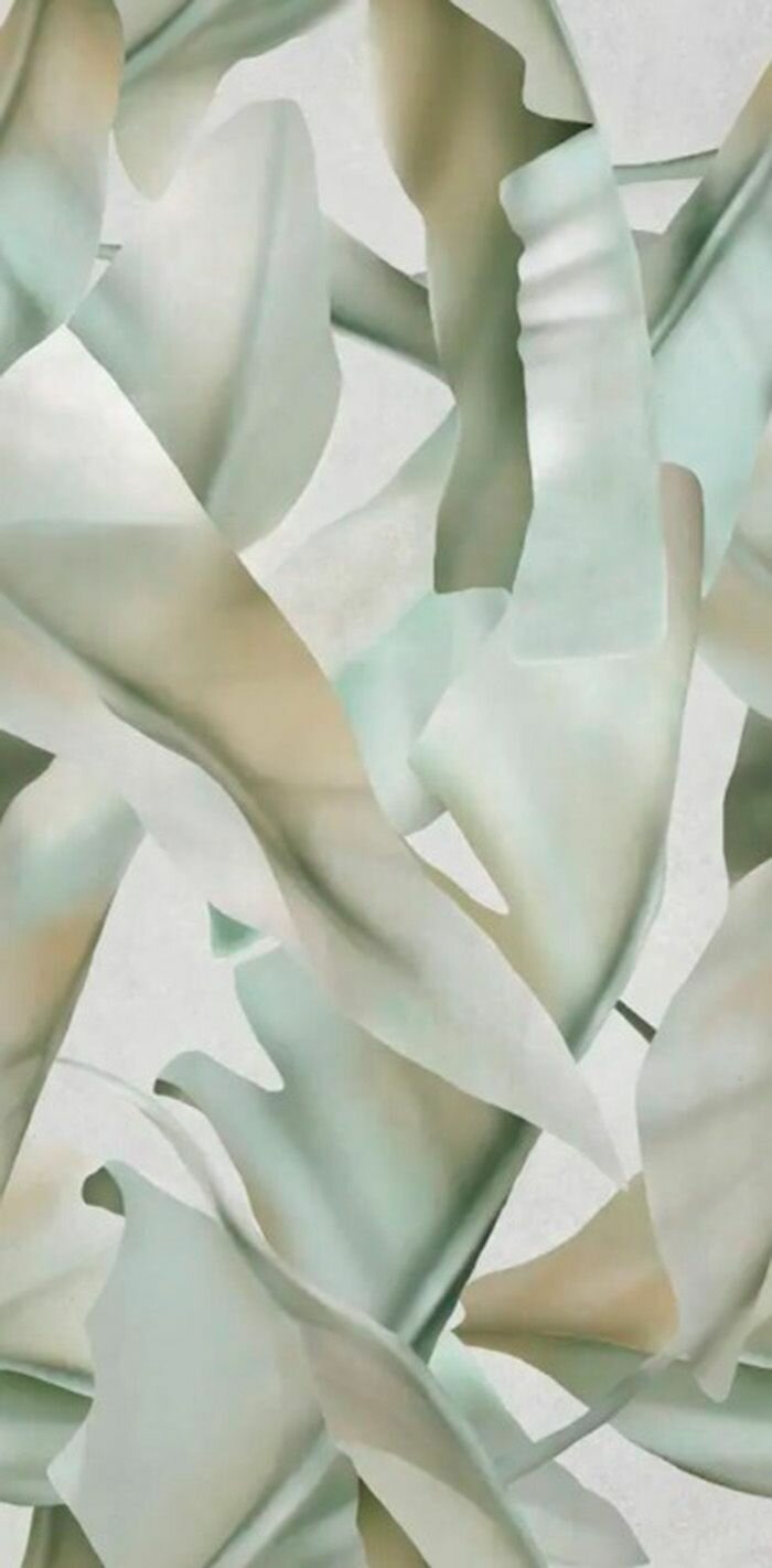 Церсанит Cascada Листья плитка настенная матовая 298x598x8 5мм 8шт   1 425м2  бежево зеленый   CERSANIT