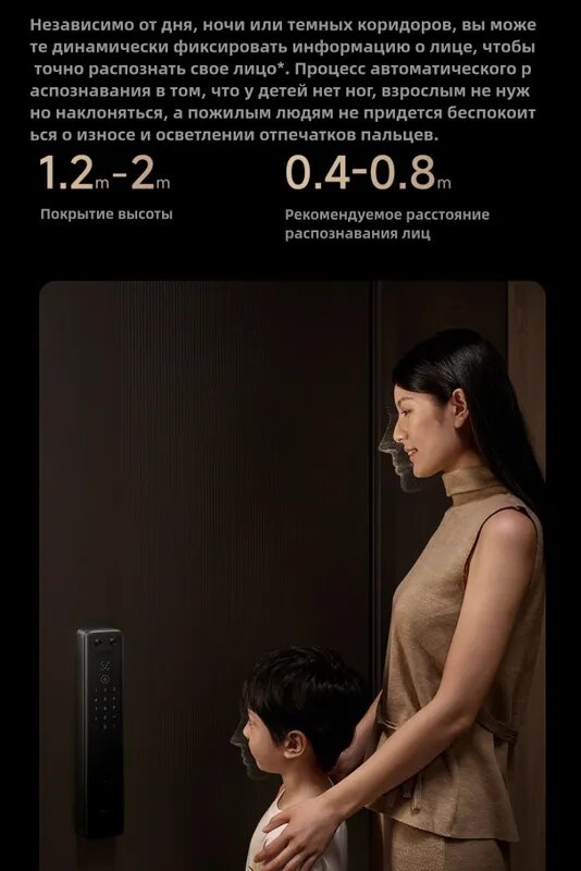 Карта регионов России с отмеченными складами, где доступен умный замок Xiaomi M20 Pro