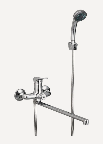 Изображение товара Смеситель для ванны с повортным изливом Frap F2214-B цвет хром