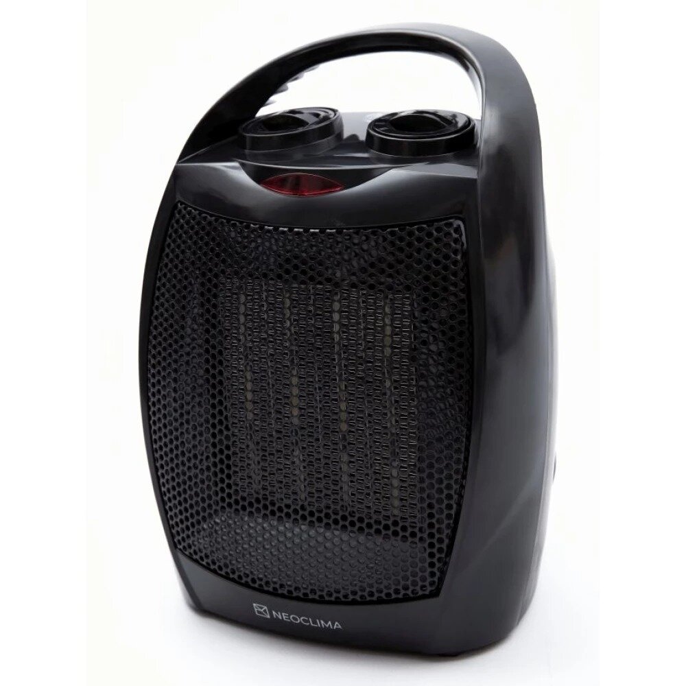 Neoclima PTC-07, черный, 750/1500 Вт, 20 м2, термостат