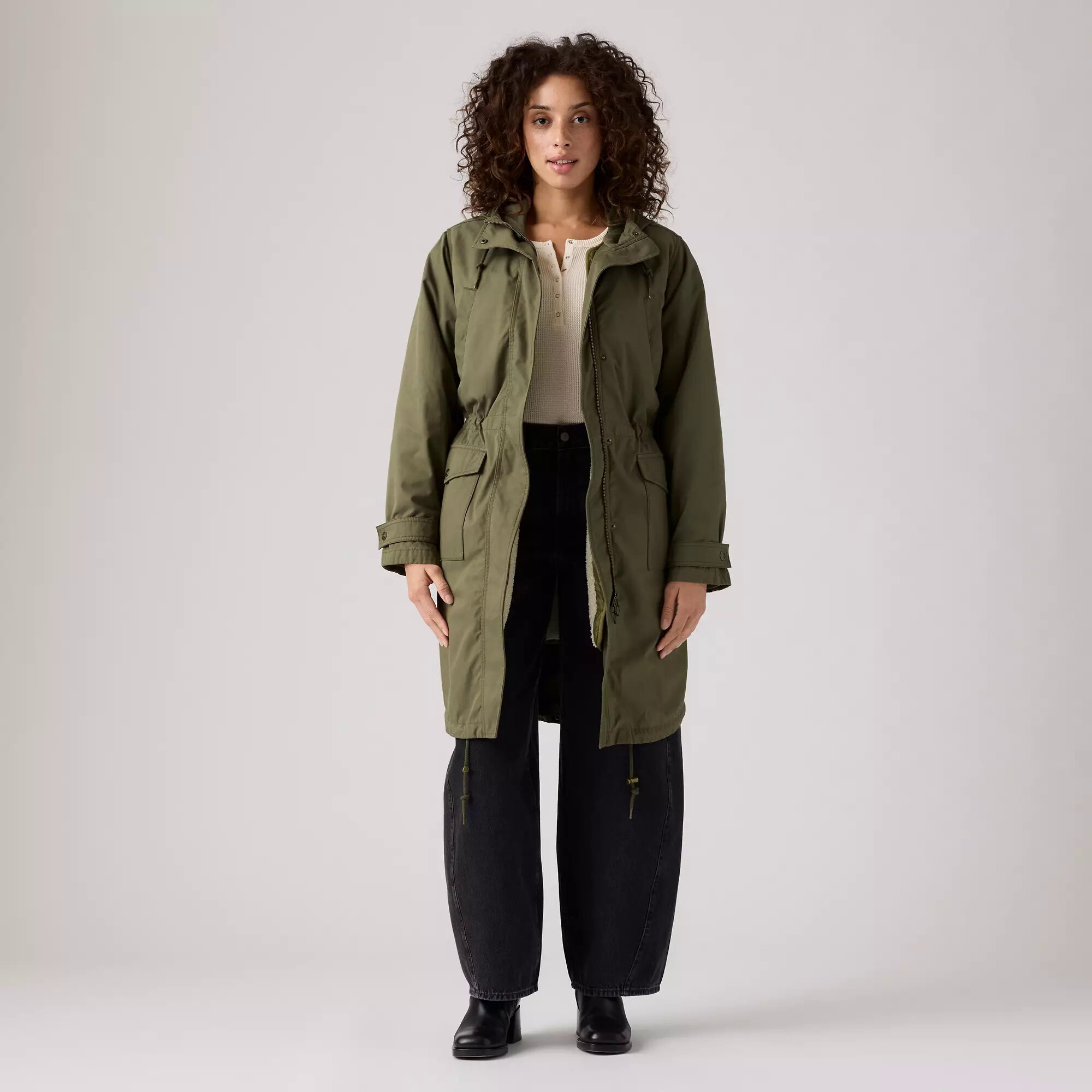 Куртка Levi's Crawford Western, размер L, зеленый — фото 1