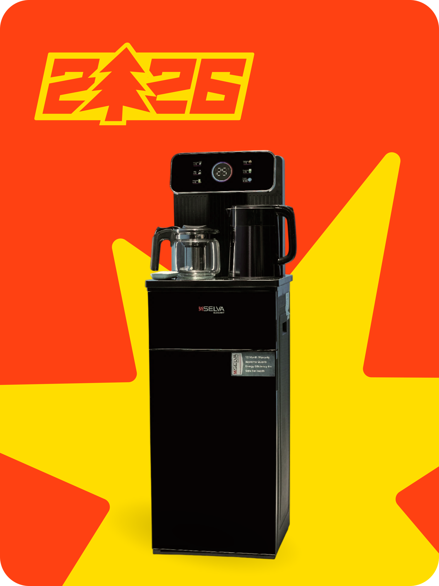 Кулер для воды Selva, SEL T4040. сенсорный