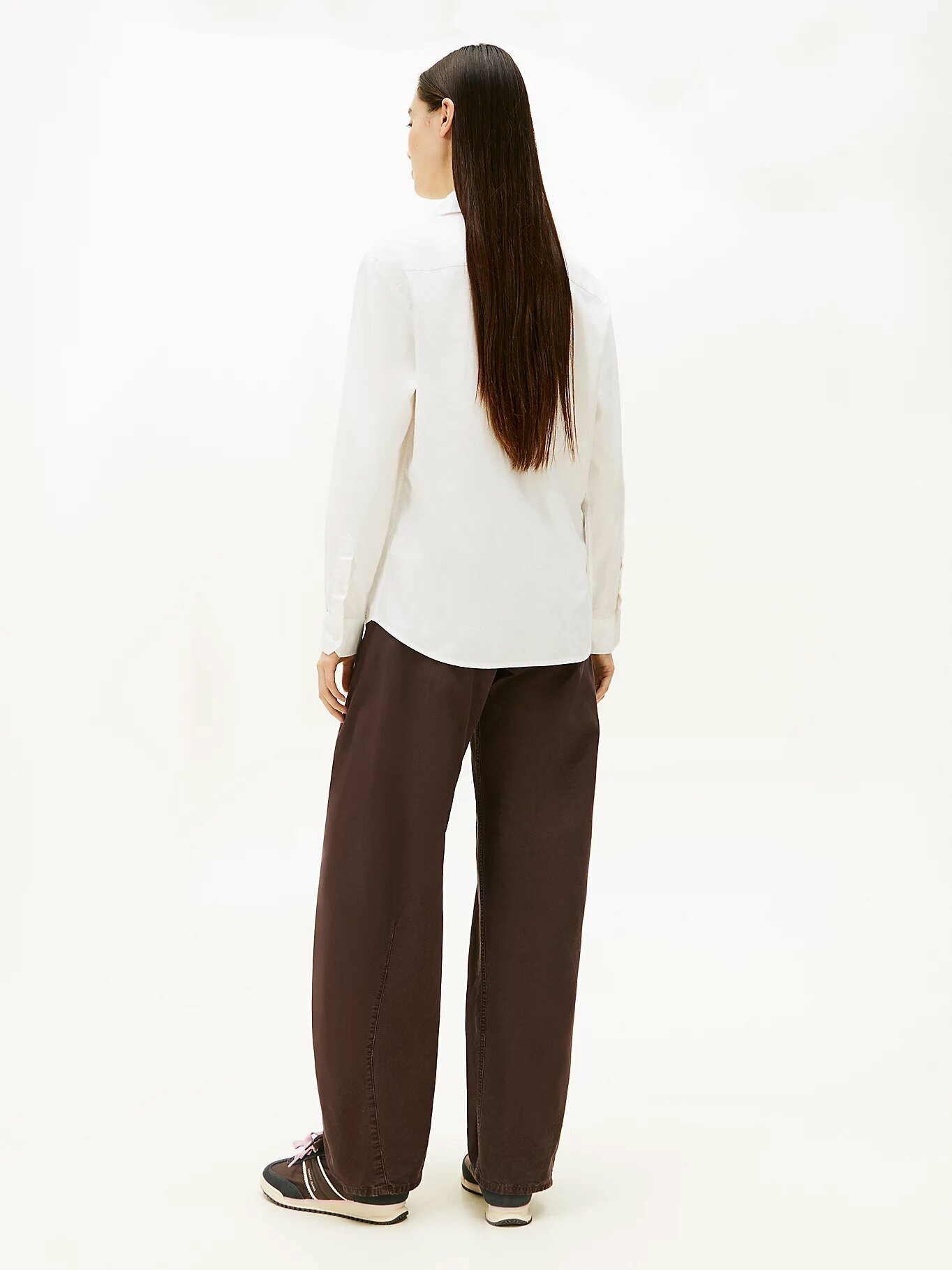 Рубашка Tommy Jeans, размер M, белый — фото 1