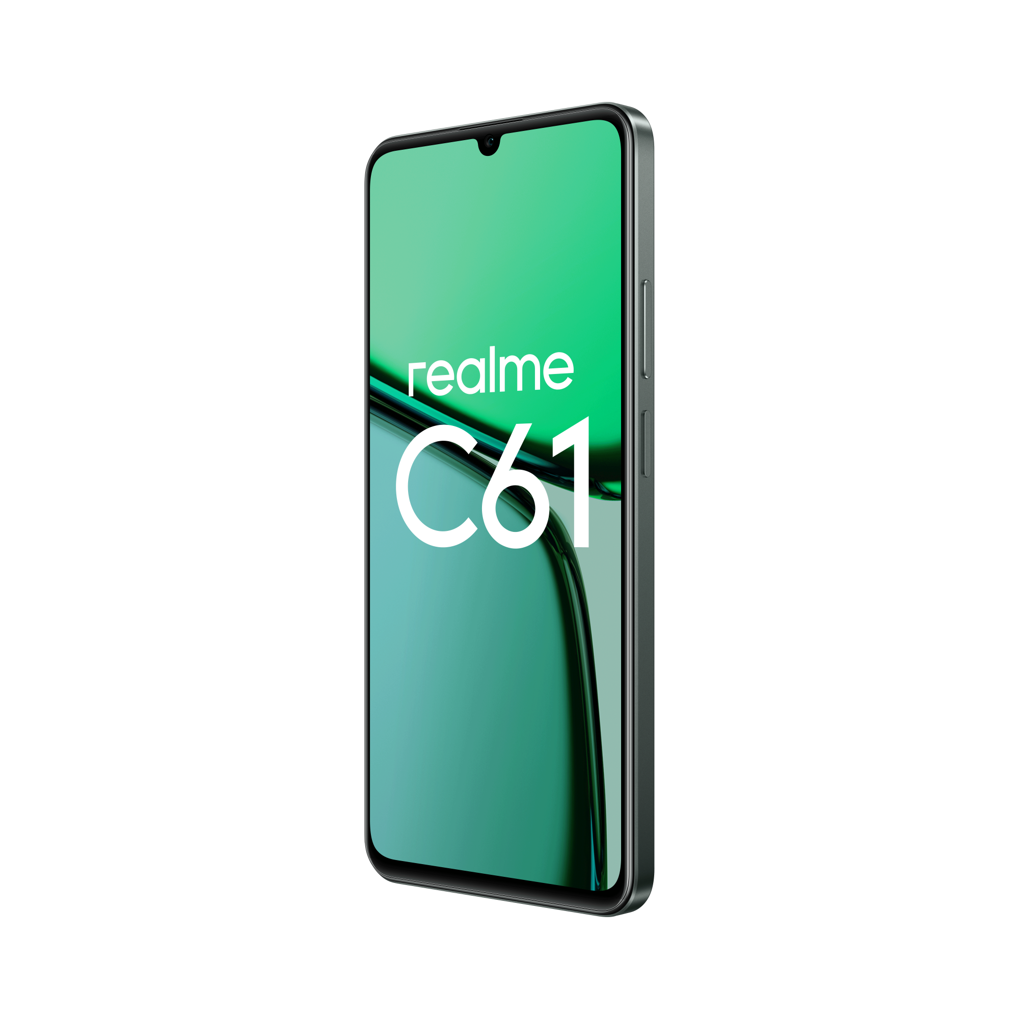 Смартфон realme C61 8/256 ГБ RU, Dual nano SIM, темно-зеленый — фото 1