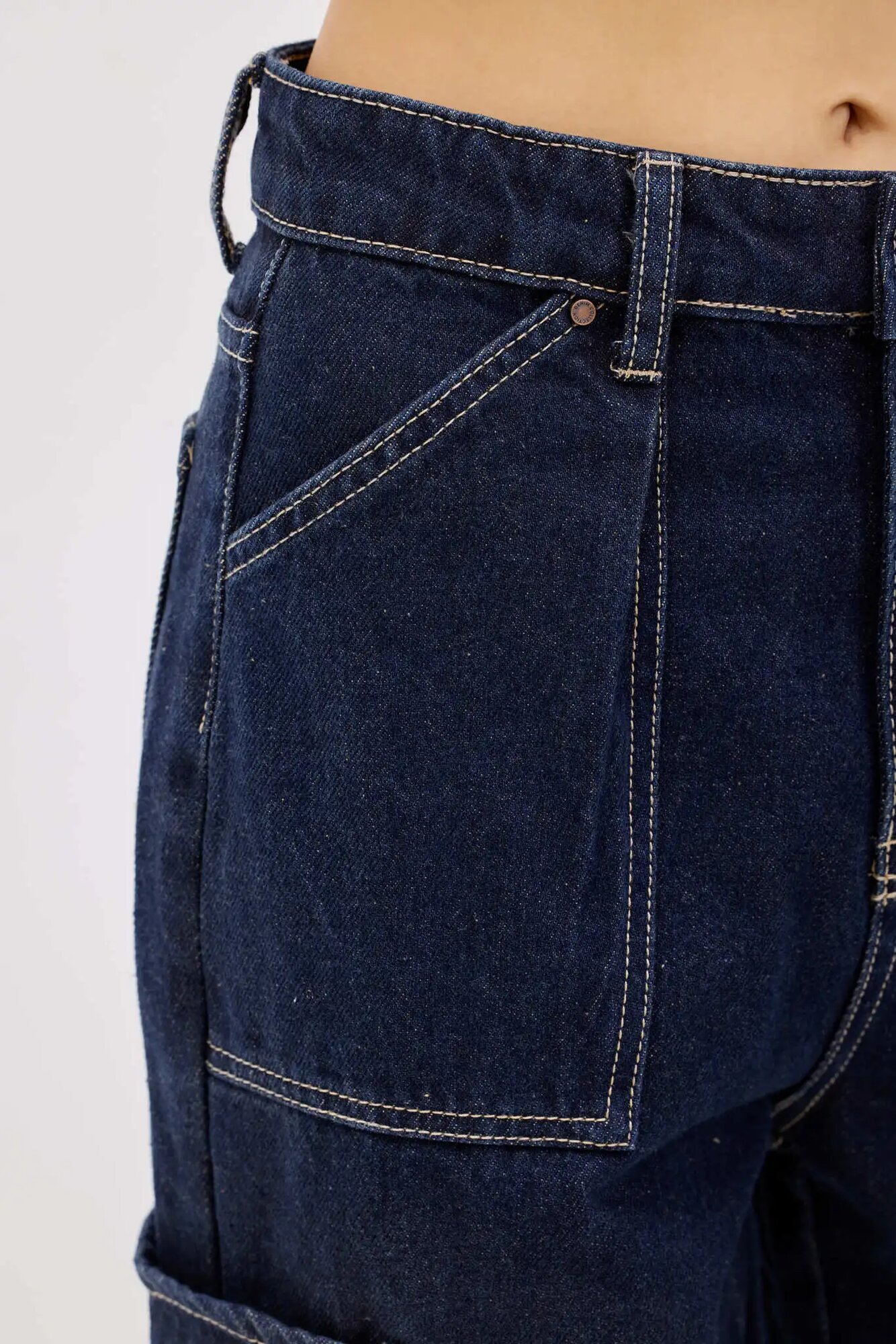 Джинсы Selfie, размер 27, темно-синий — фото 1