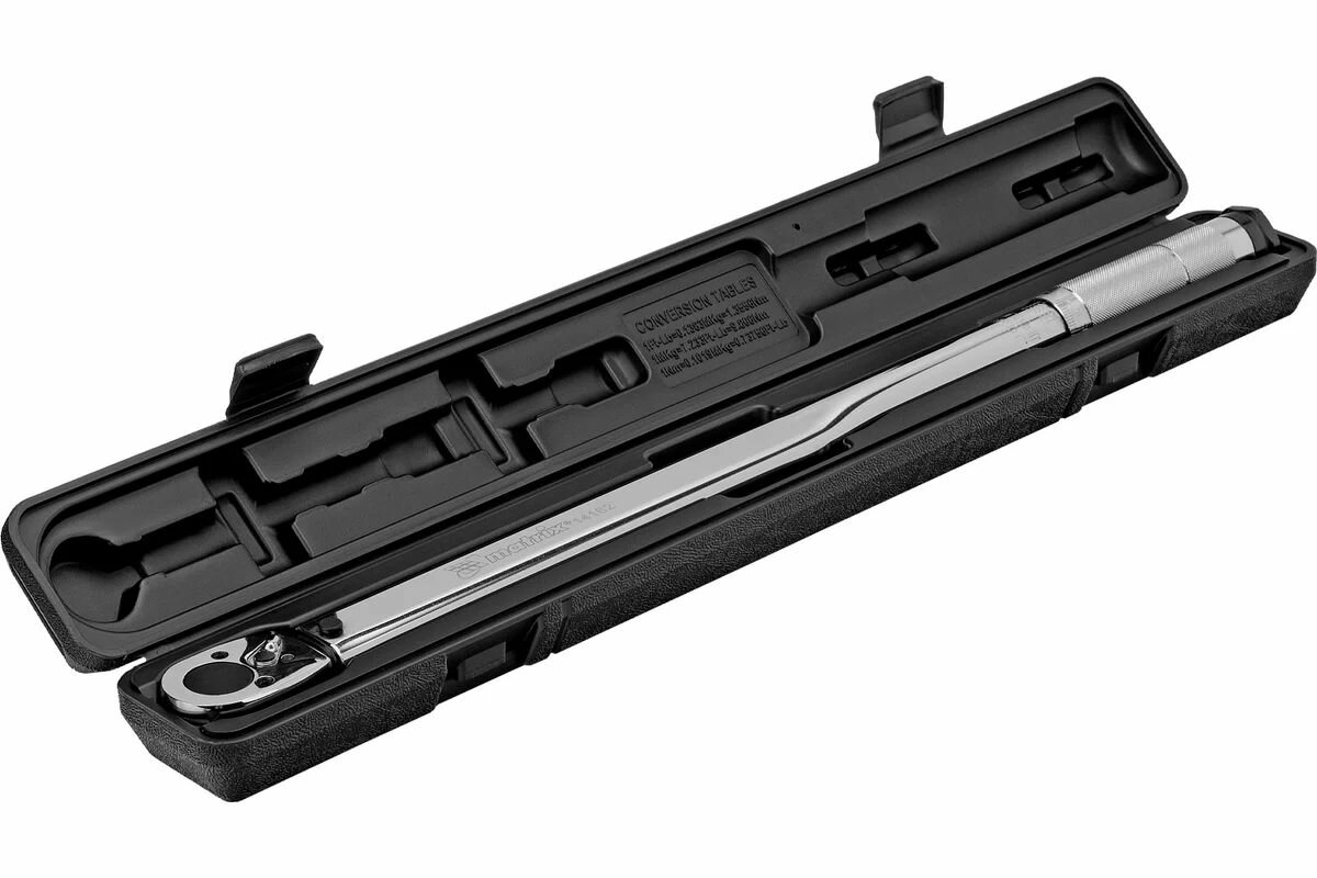 Ключ динамометрический 70-350 Нм 1/2 CrV хромированный Matrix 14162