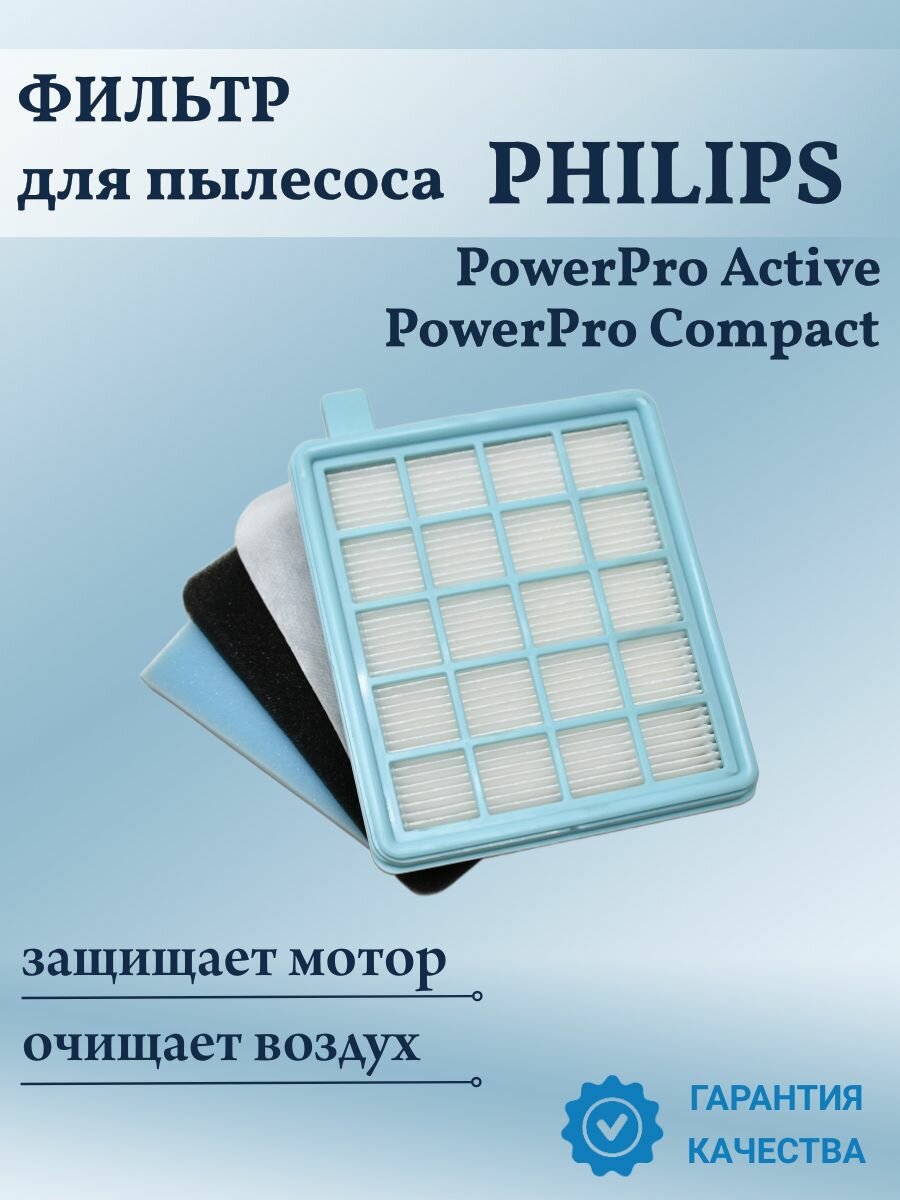 HEPA фильтр для пылесоса PHILIPS, FC8058/01