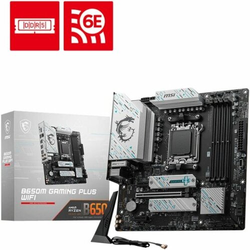 Материнская плата Gigabyte B650M GAMING PLUS WIFI AM5 mATX 20010₽