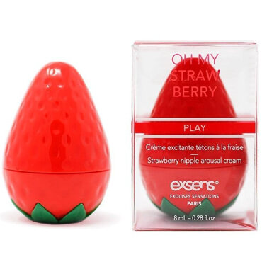 74853 Exsens Play Oh My Strawberry, 8 мл. Крем для стимуляции сосков