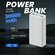 Внешний аккумулятор Power Bank 3, 30000mAh, 4 выхода, 250г, белый