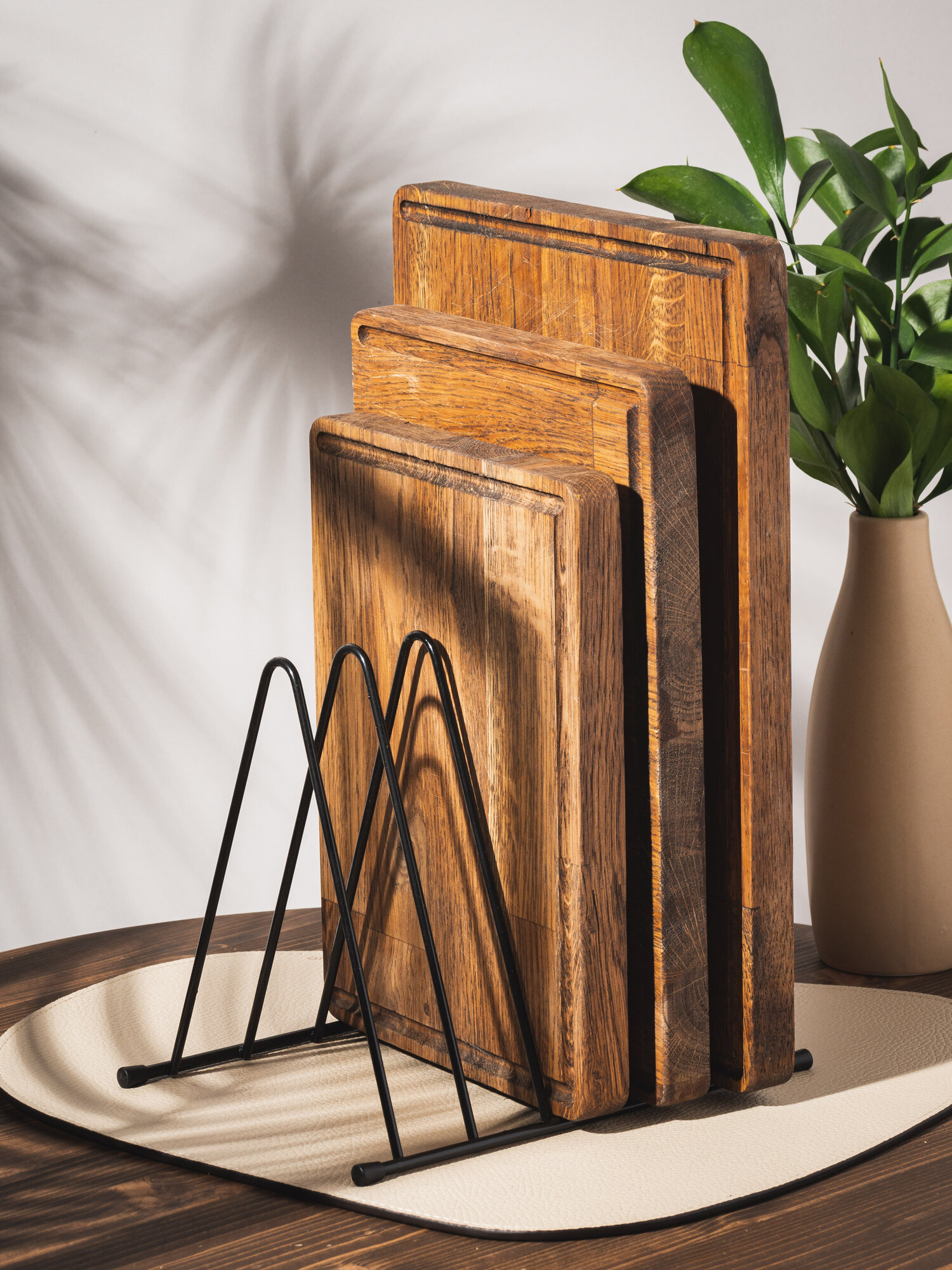 Подставка ilwi INT W DU T 2 1 для разделочных досок настольная лофт