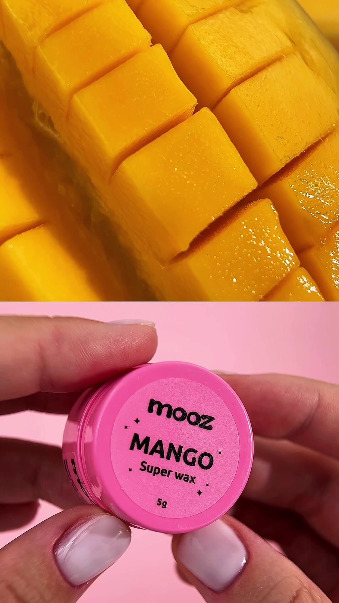 Набор восков для кутикулы Super wax от Mooz: Neroli, Berry, Mango, 3 шт. по 5 граммов — фото 1