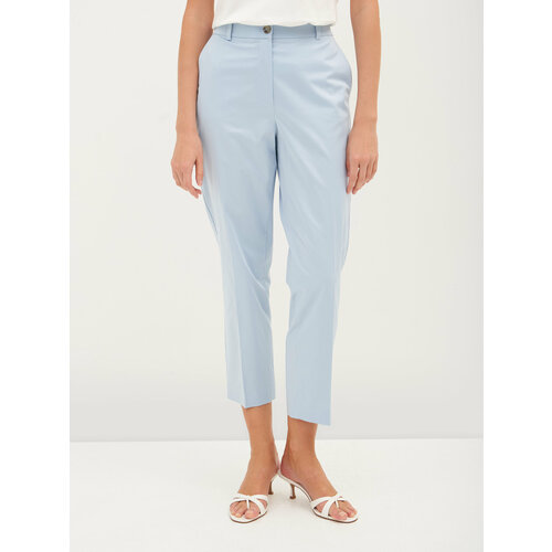 фото Брюки классические gerry weber, размер 42, голубой