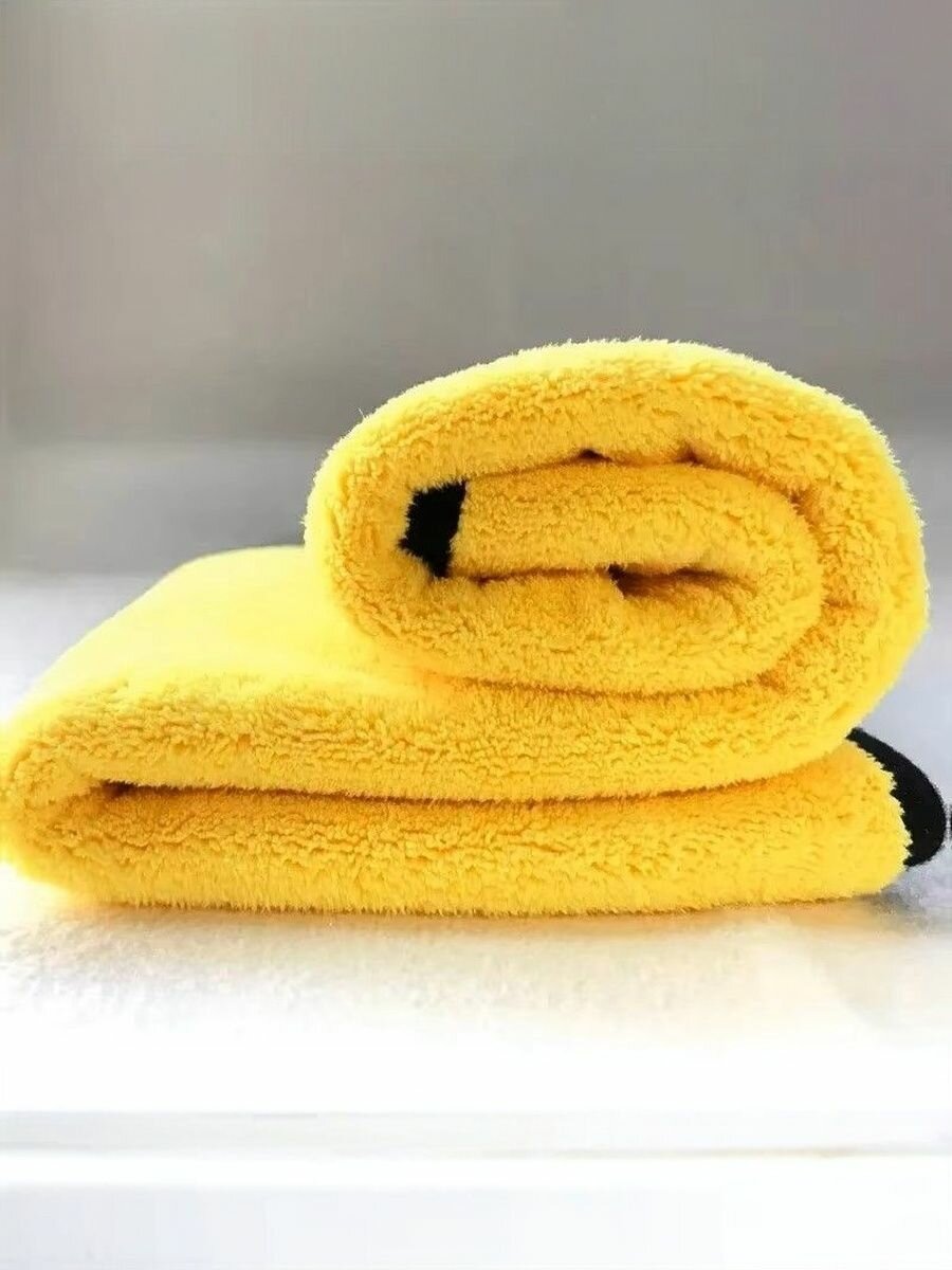 Салфетка "Coral fleece" из микрофлиса для автомобиля и дома 30*60 см. арт. salf3060yg