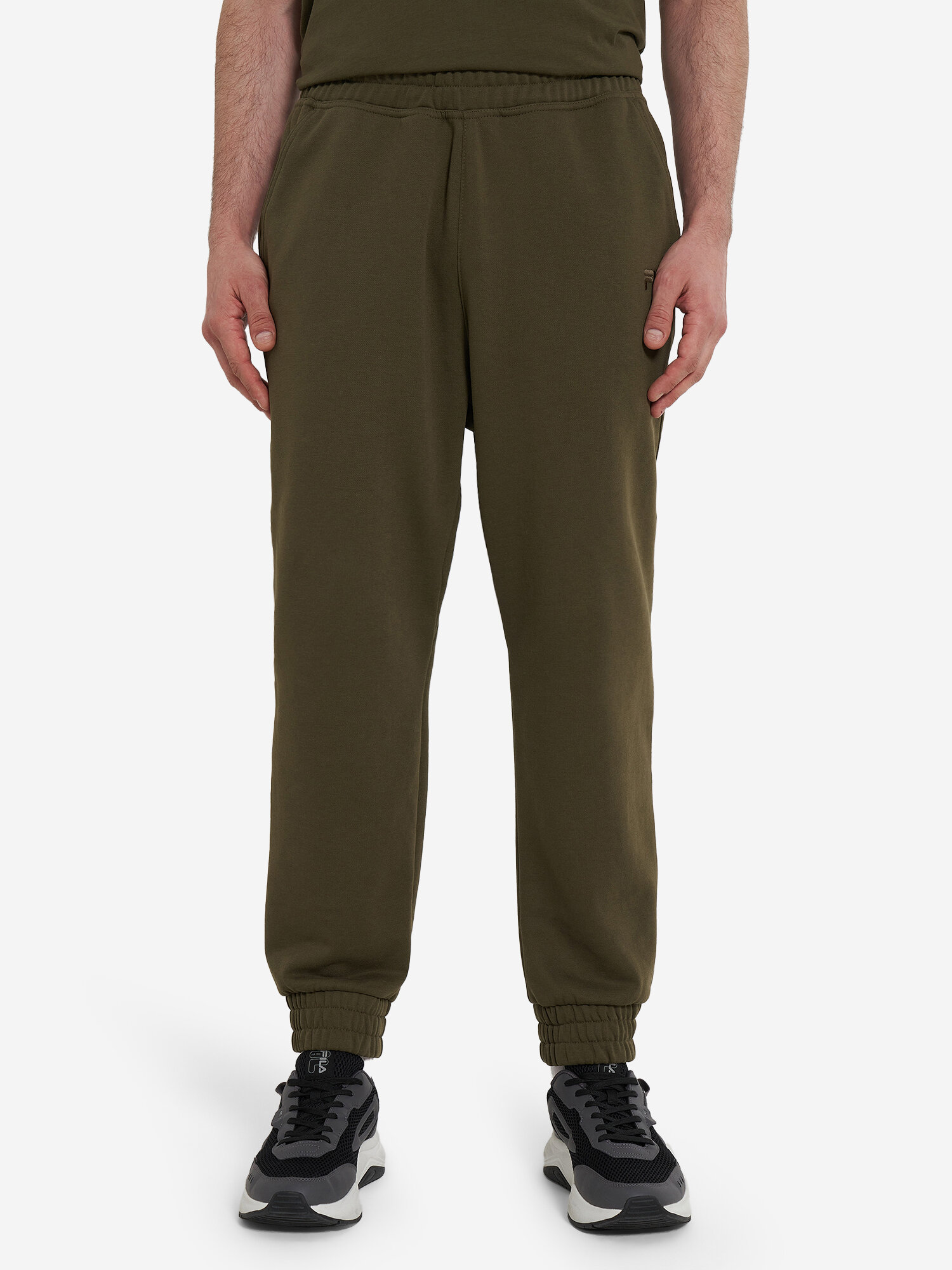 Брюки Fila, размер 48-50, милитари — фото 1