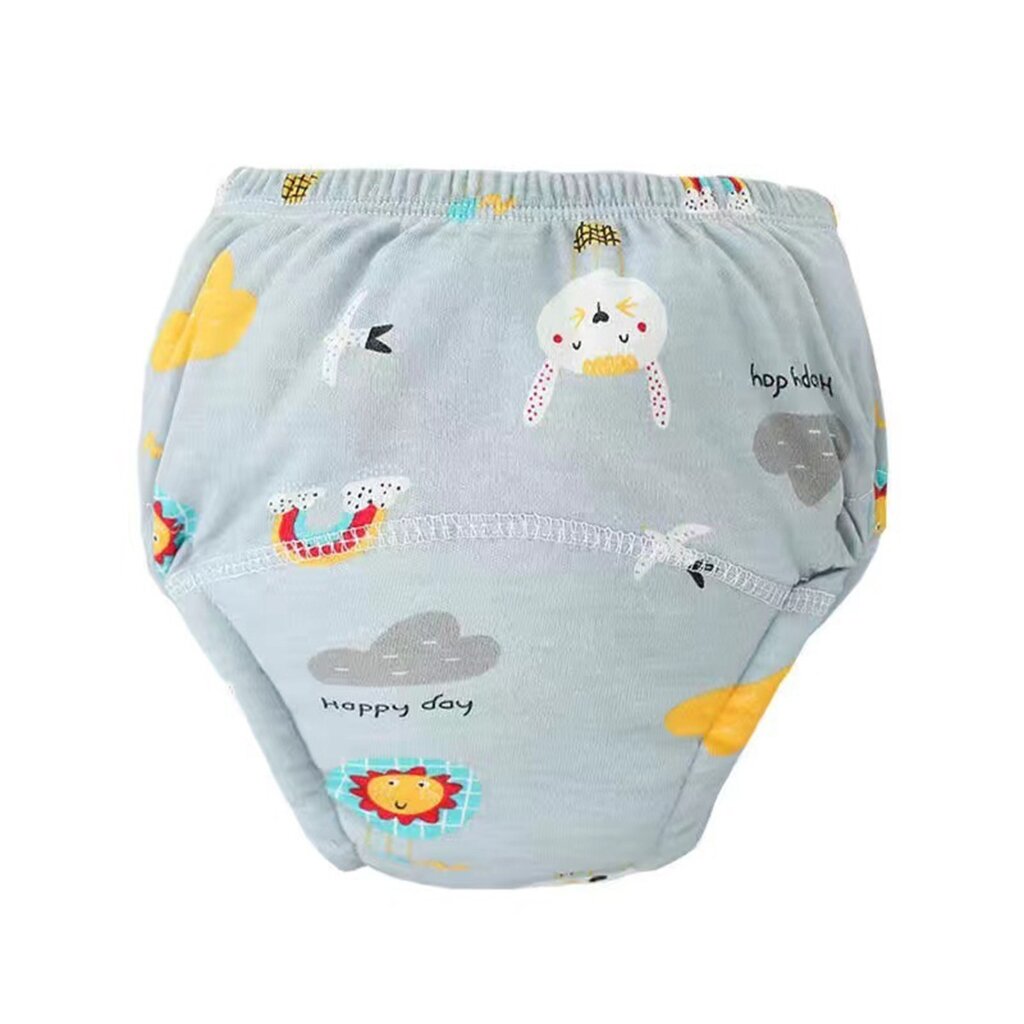 Cartoon Baby Diaper Pants Reusable Infant Nappy Diaper for Boys Girls Breathable Washable Potty Training Diaper Pants