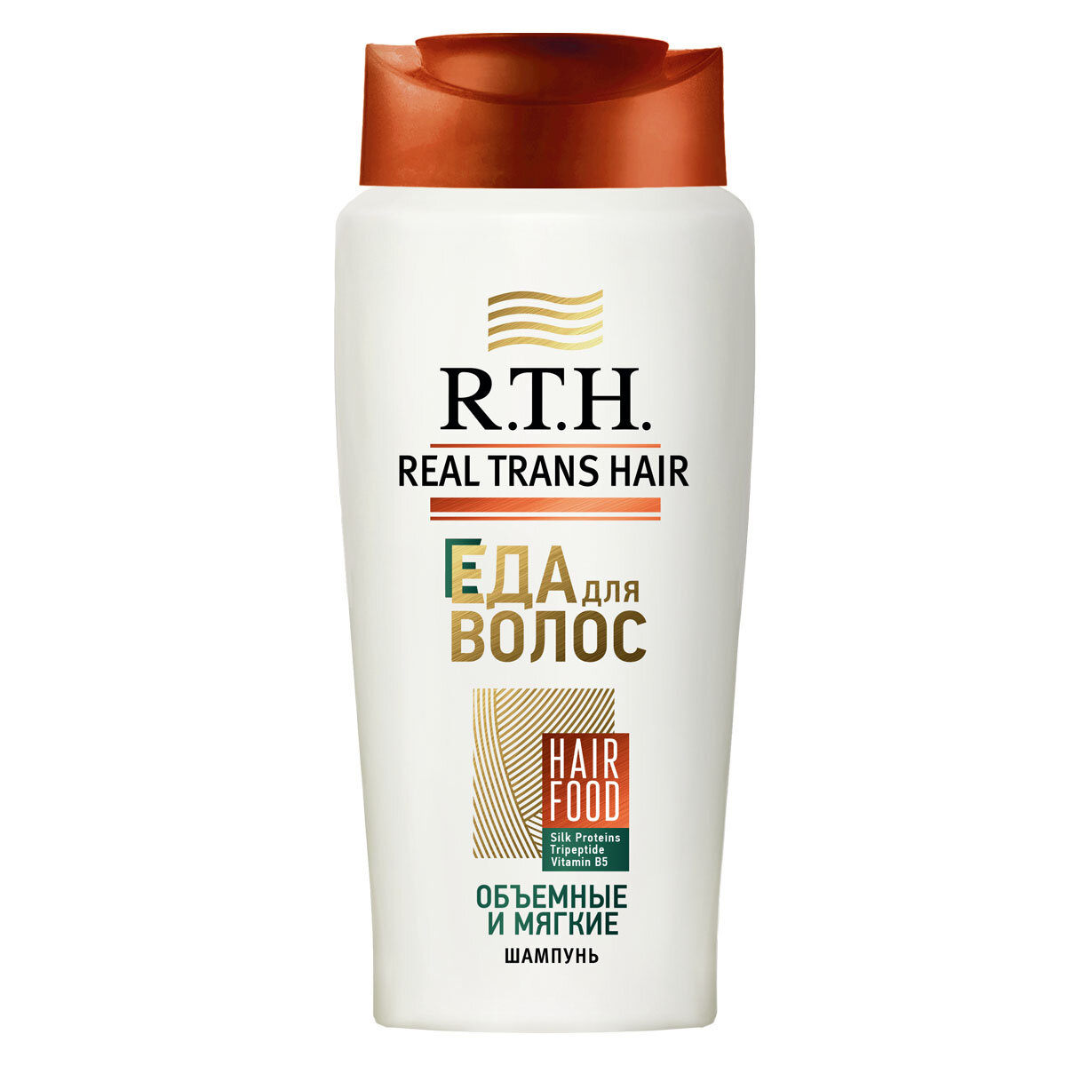 Шампунь Real Trans Hair "Еда для волос", Объемные и мягкие, 400 мл