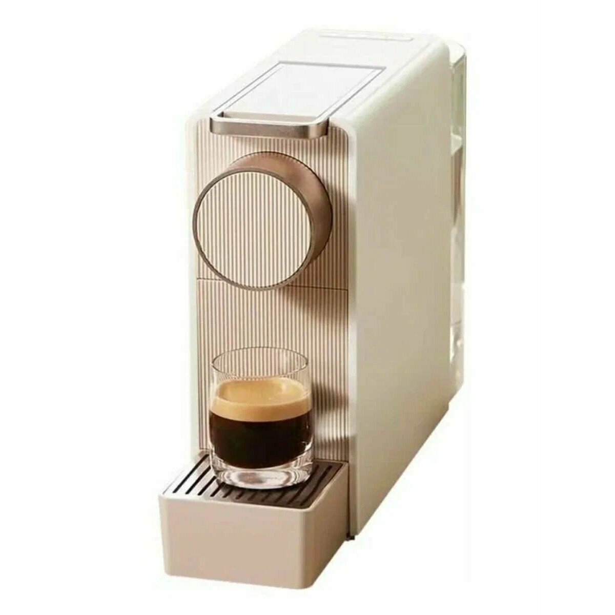 Кофемашина капсульная Scishare Mini S1201 nespresso золотая EU