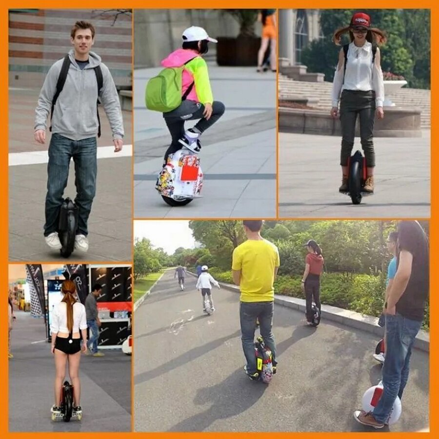 Картинки Одноколесное электрическое моноколесо гироскутер Baibuwang