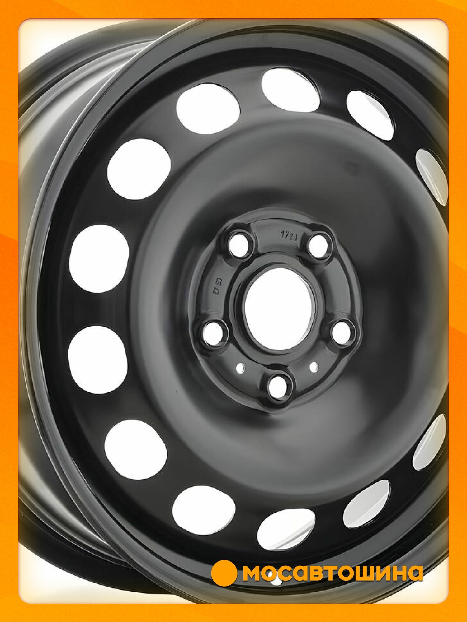Автомобильные диски Magnetto 16006 6.5x16 5x112 ET 50 Dia 57.1 black — фото 1