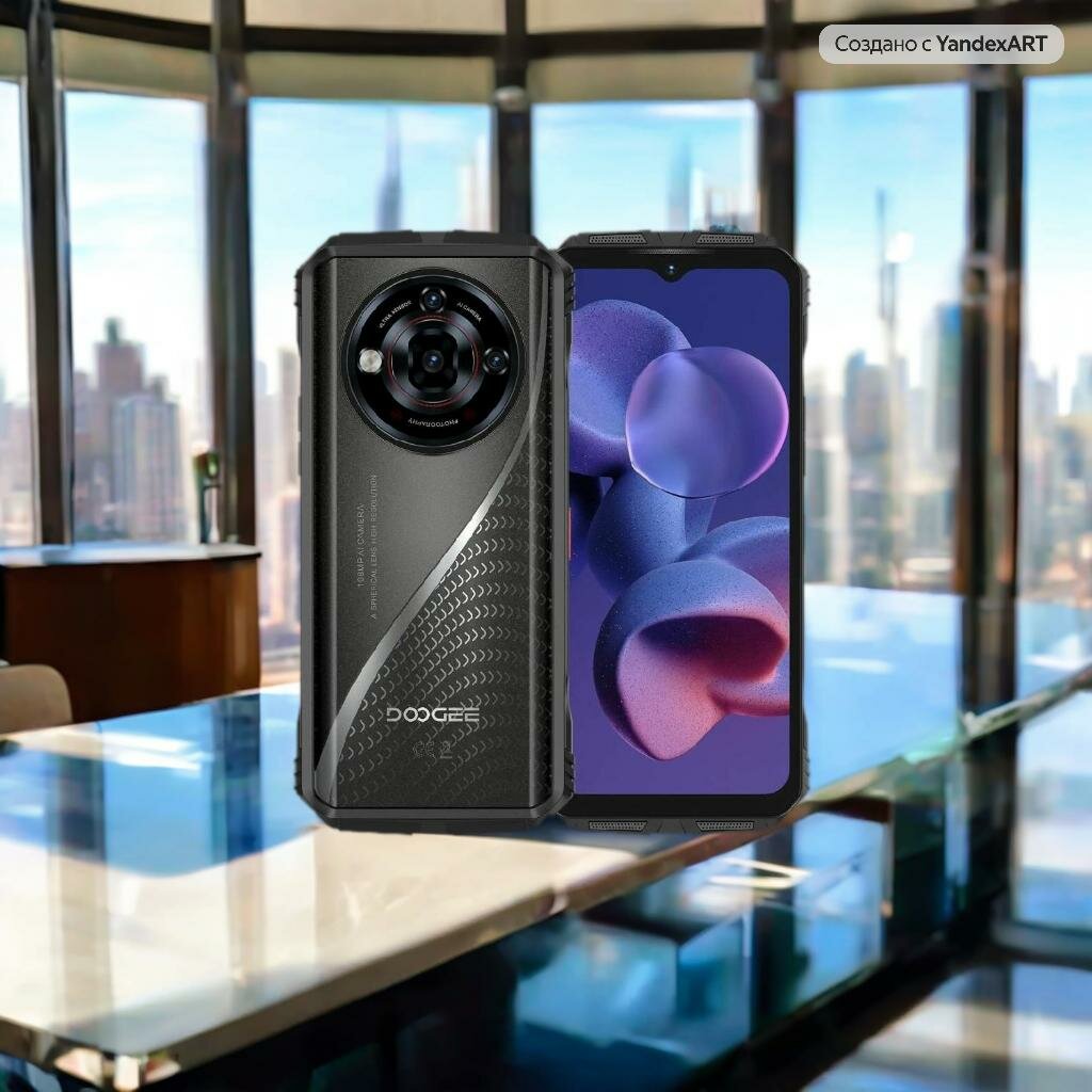 Смартфон Doogee S118 Pro, экран 6,6", 120Гц, восьмиядерный процессор Dimensity 7050